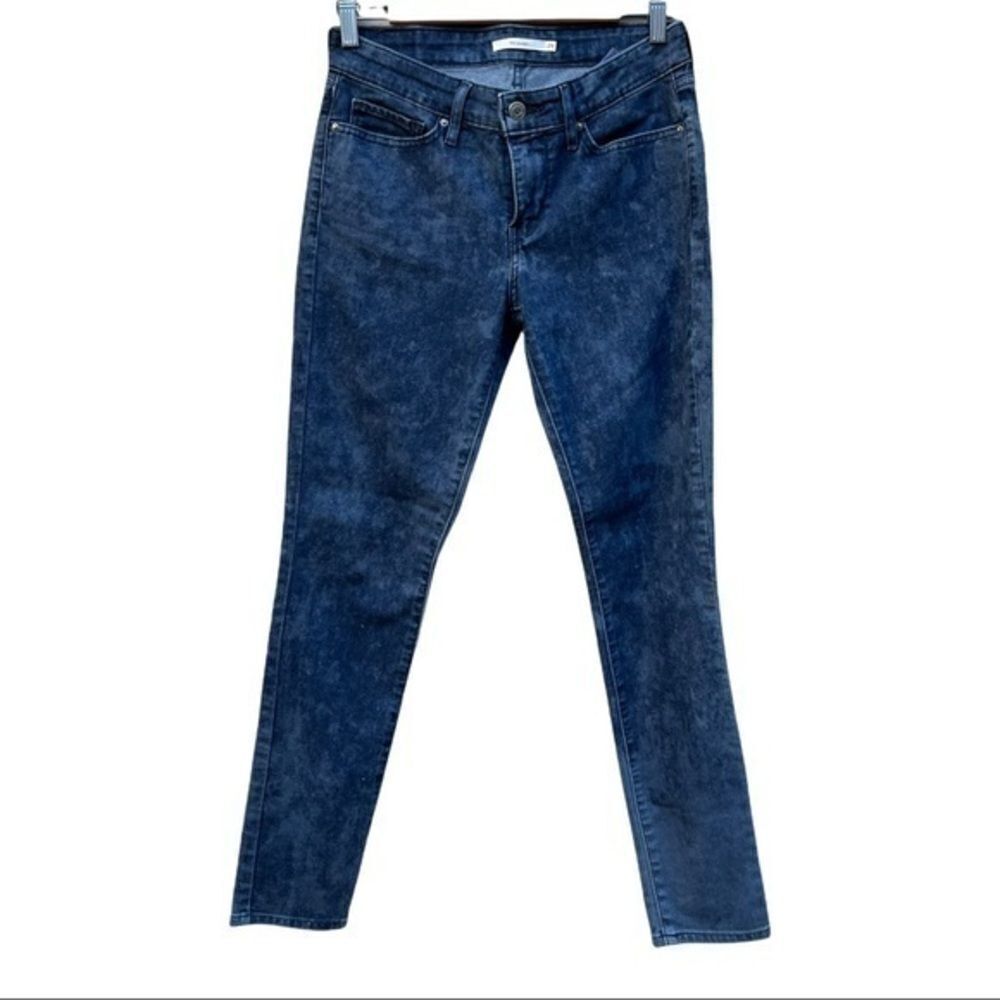 Levi’s 711 skinny acid wash womens jeans size 29